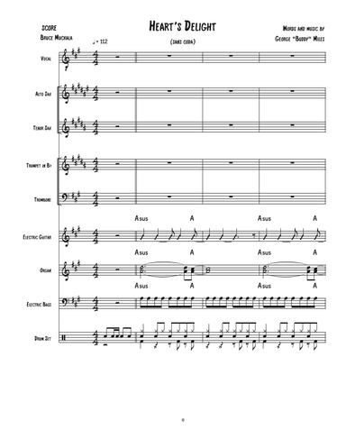 Hearts Delight (arr. Bruce Muckala)