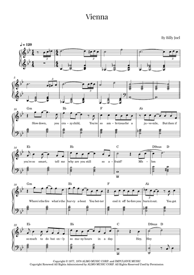 Vienna (arr. Roger da Luz)