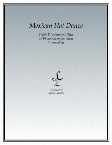 Mexican Hat Dance (F instrument duet) (arr. Sandra Zylstra)