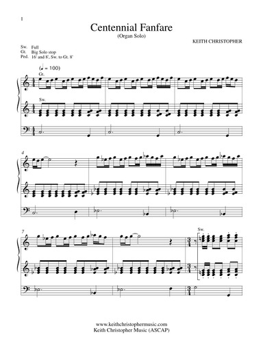 Centennial Fanfare
