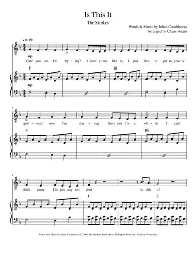 Is This It (arr. Chase Adam)