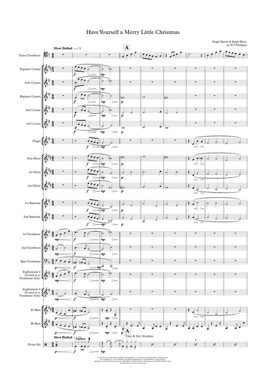 Have Yourself A Merry Little Christmas (arr. Kevin P Holdgate)