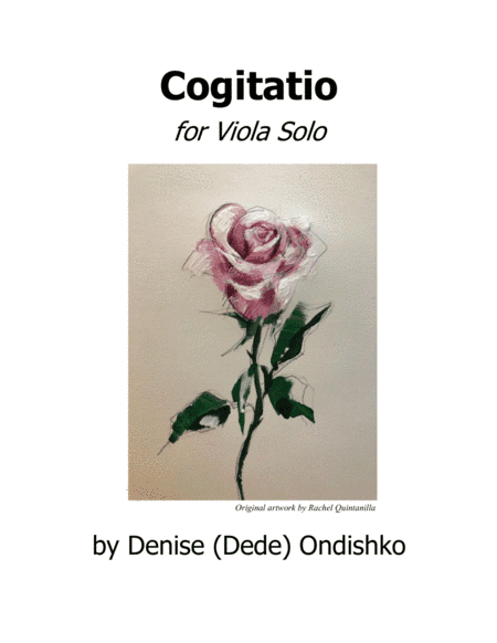 Cogitatio for Unaccompanied Viola