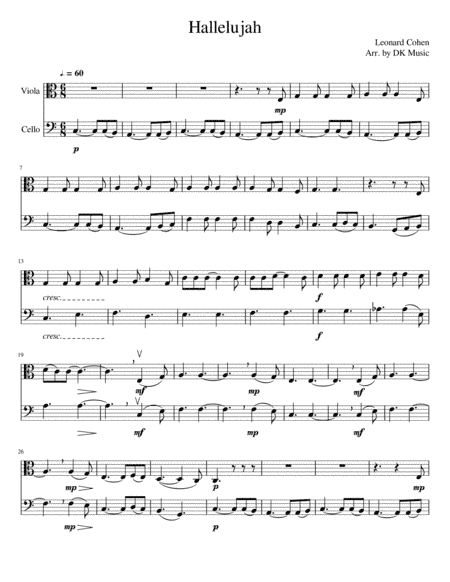Hallelujah (arr. DK Music)