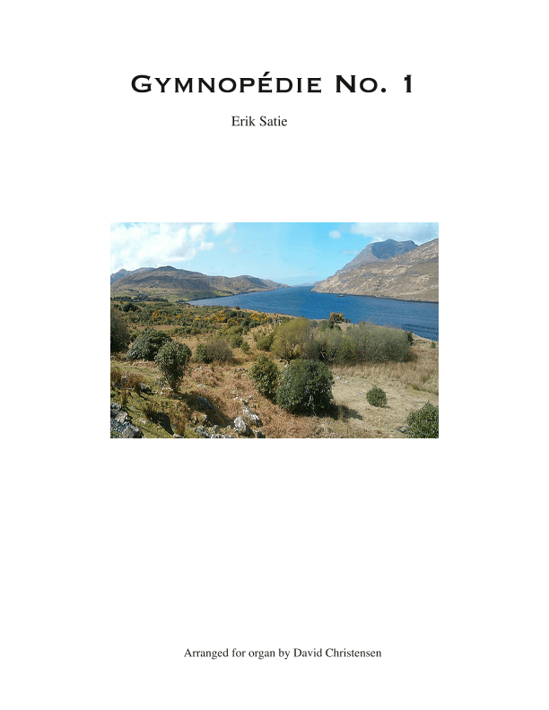 Gymnopédie No. 1 (arr. David Christensen)