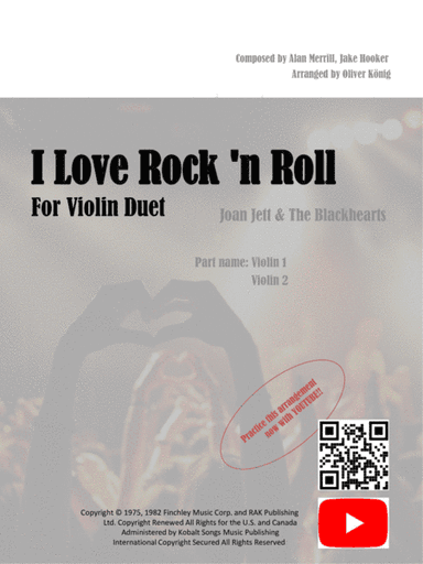 I Love Rock 'n Roll (arr. Oliver König)