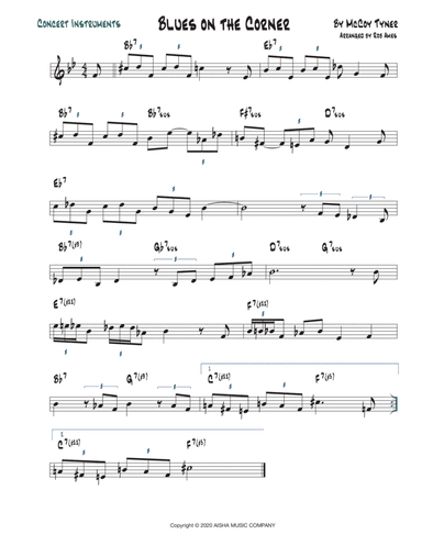 Blues On The Corner (arr. Rob Ames)