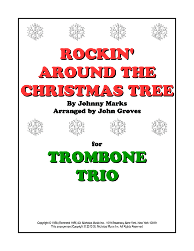 Rockin' Around The Christmas Tree (arr. John Groves)