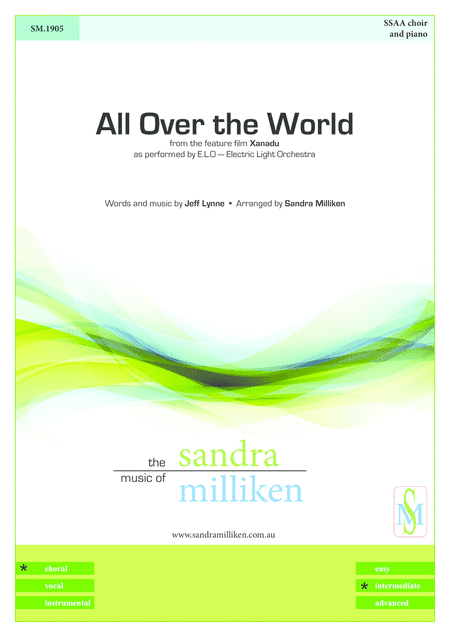 All Over The World (arr. Sandra Milliken)