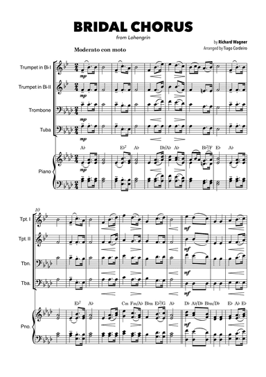 Bridal Chorus (arr. Tiago Cordeiro)