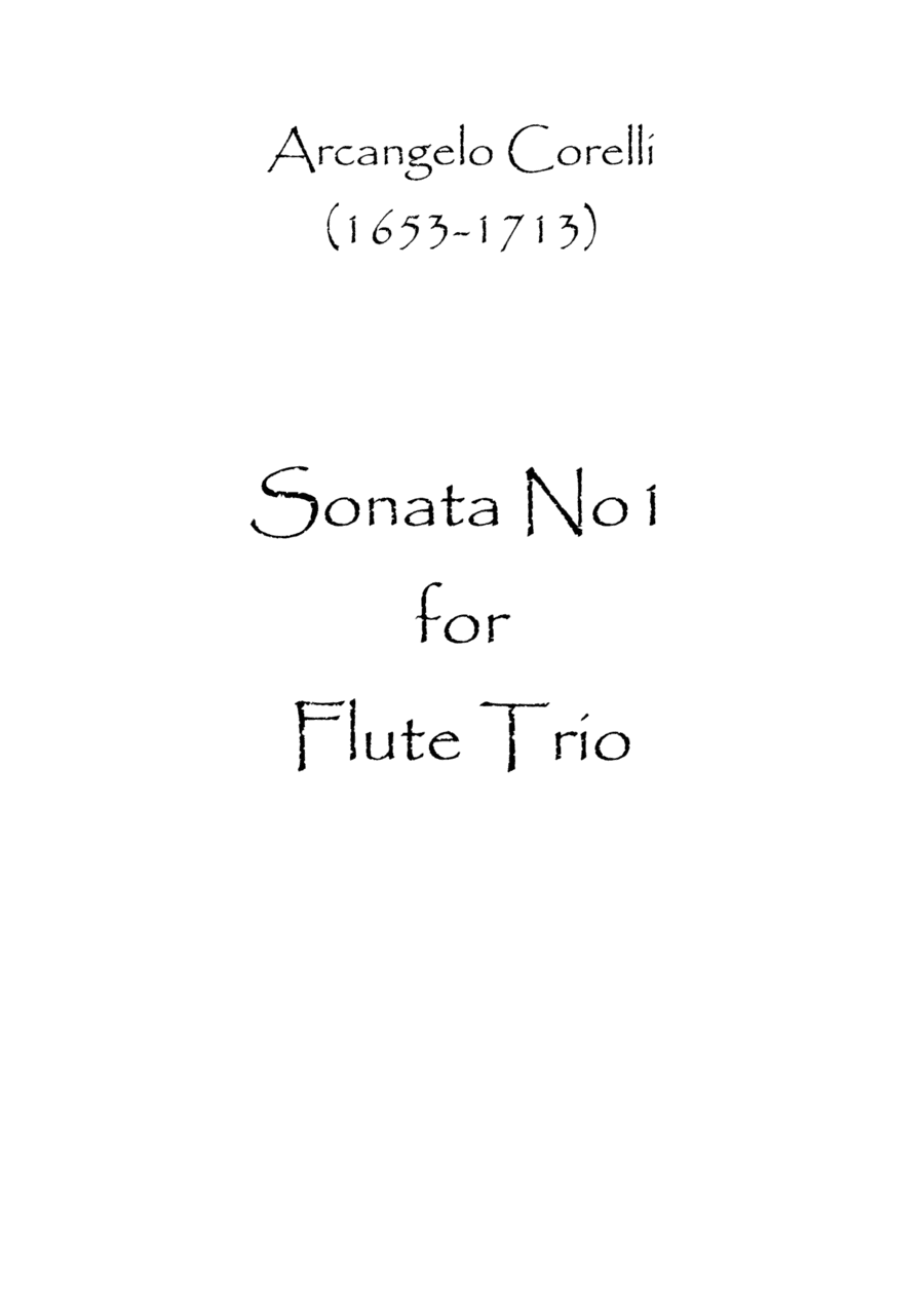 Sonata No.1 (arr. Spence Bundy)