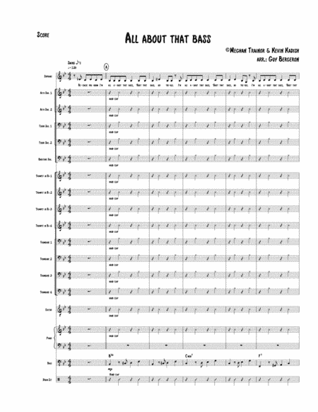 All About That Bass (arr. Guy Bergeron)