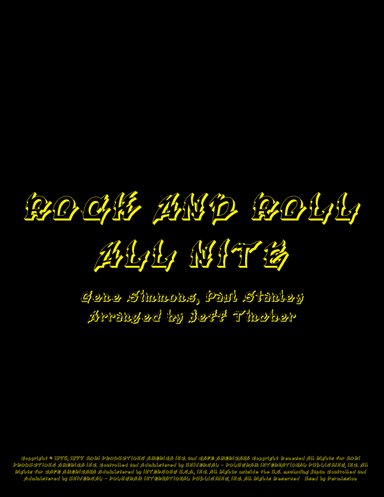 Rock And Roll All Nite (arr. Jeff Tincher)