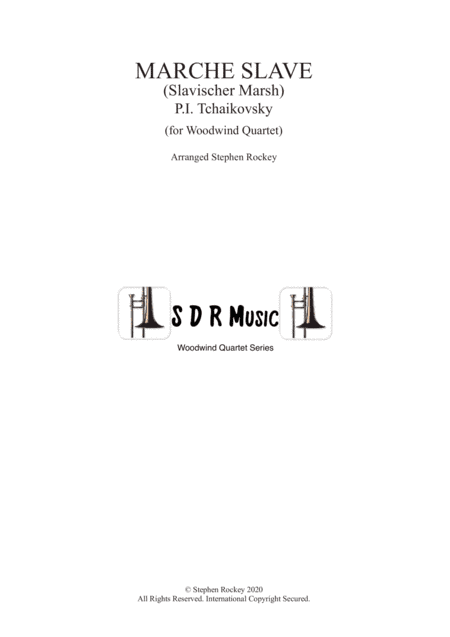 Marche Slave for Woodwind Quartet (arr. Stephen Rockey)