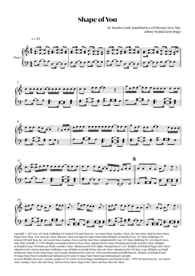Shape Of You (arr. André Alberto Santos)