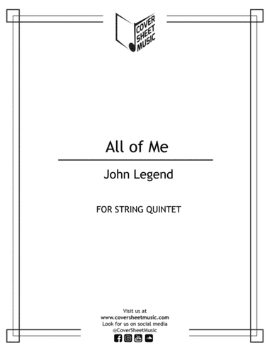 All Of Me (arr. Jose Quintana)