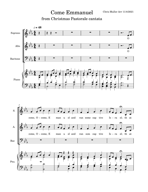 Come, Emmanuel