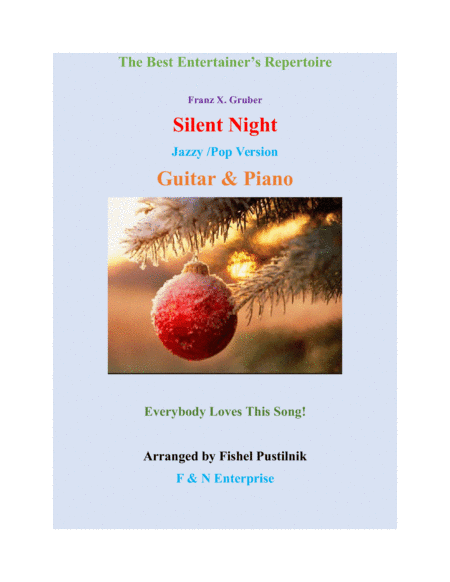 "Silent Night" for Guitar and Piano (arr. Fishel Pustilnik)