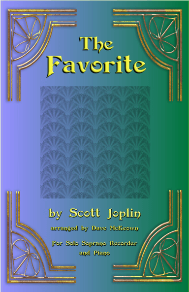 The Favorite for solo Soprano Recorder and Piano (arr. David McKeown)