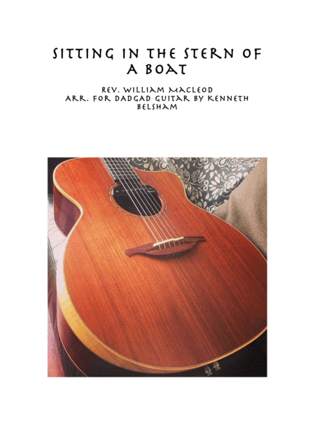 Sitting In The Stern Of A Boat - DADGAD Guitar (arr. Kenneth Belsham)