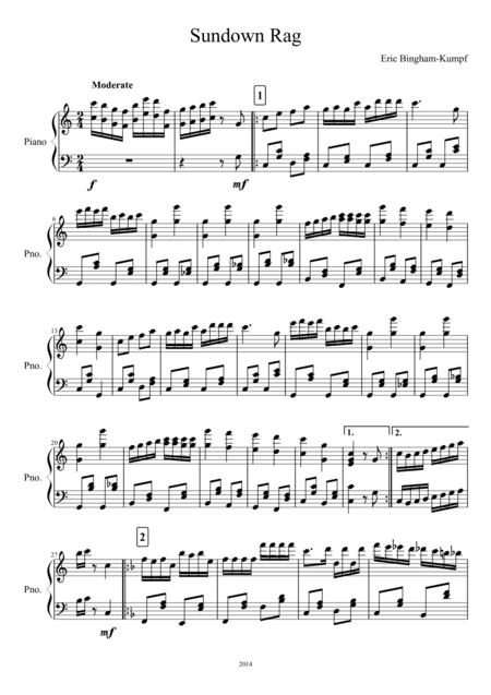 Sundown Rag