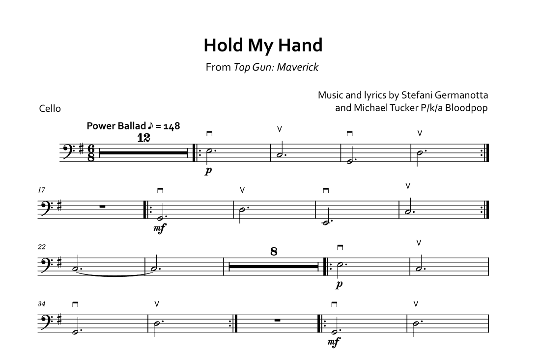 Hold My Hand (arr. David Lartey)