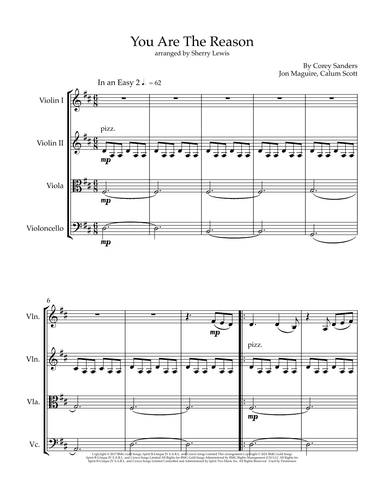 You Are The Reason (arr. Sherry Lewis)
