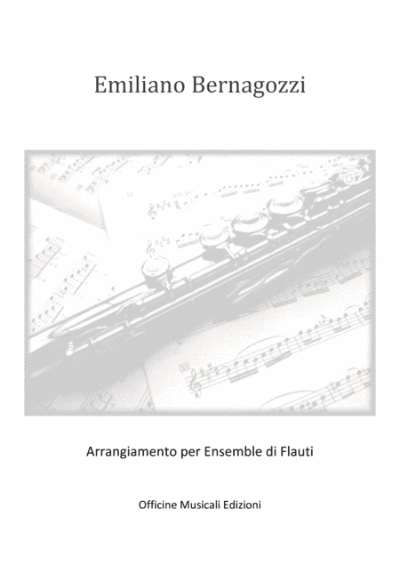 Humoresque for Flute Ensemble (arr. Emiliano Bernagozzi)