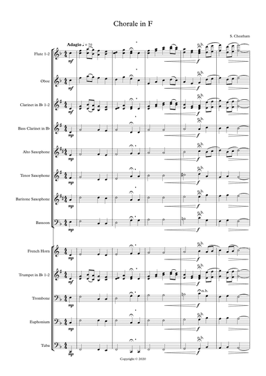 Chorale in F
