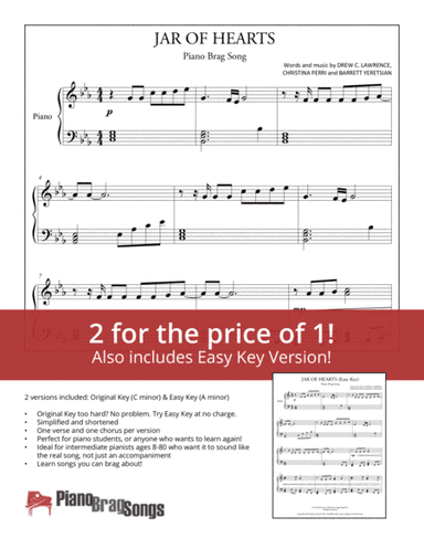 Jar Of Hearts (arr. Jared Johnson)