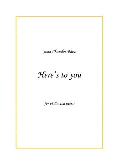 Here's To You (arr. Ludovica Lanaro)