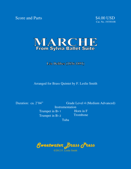 Marche from Sylvia Ballet Suite (arr. F. Leslie Smith)