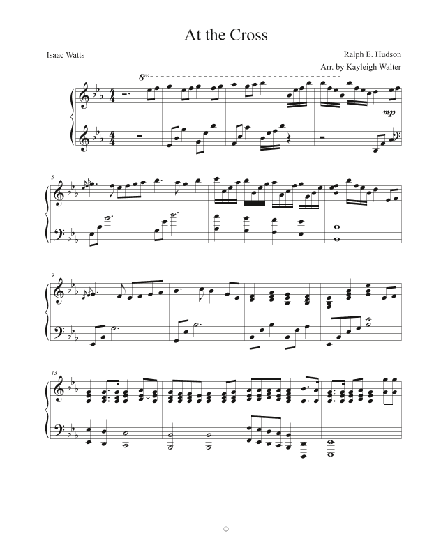 At the Cross (arr. Kayleigh Walter)