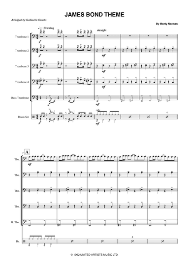 James Bond Theme (arr. Guillaume Ceretto)