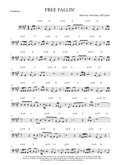 Free Fallin' (arr. Anderson Quevedo)