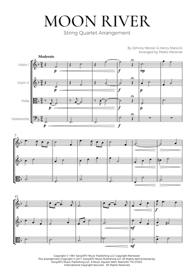 Moon River (arr. Pedro Merendi)