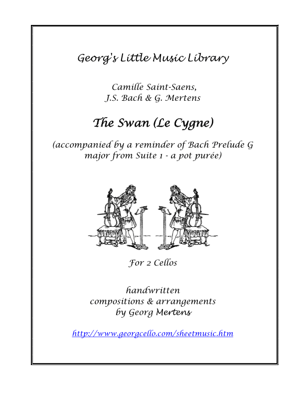 The Swan + Bach Prelude from Cello Suite 1 (arr. Georg Mertens)