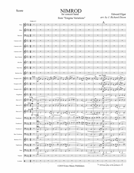 Nimrod (arr. J. Richard Dixon)
