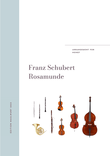 Rosamunde (arr. Edition Maulwurf)