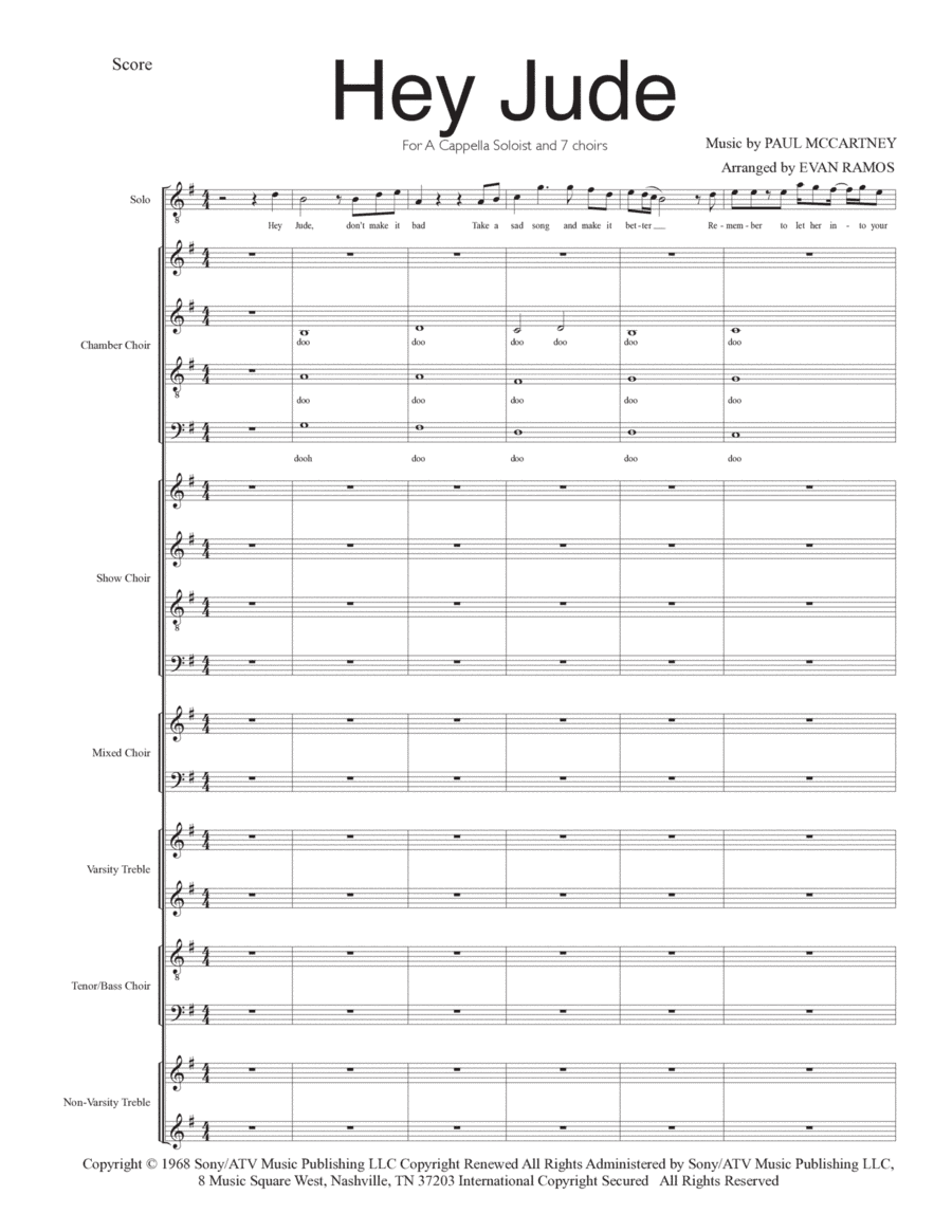 Hey Jude (arr. Evan Ramos)