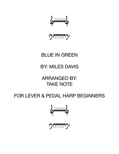 Blue In Green (arr. Take Note)