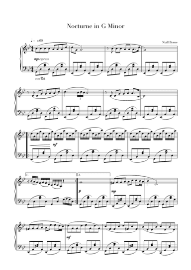 Nocturne in G Minor