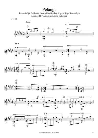 Pelangi (arr. Antonius Agung Setiawan)