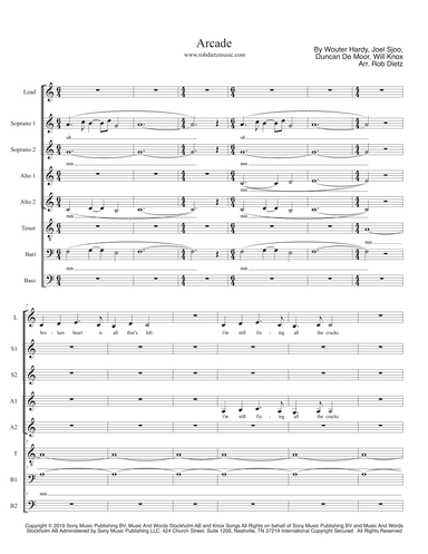 Arcade (arr. Rob Dietz)