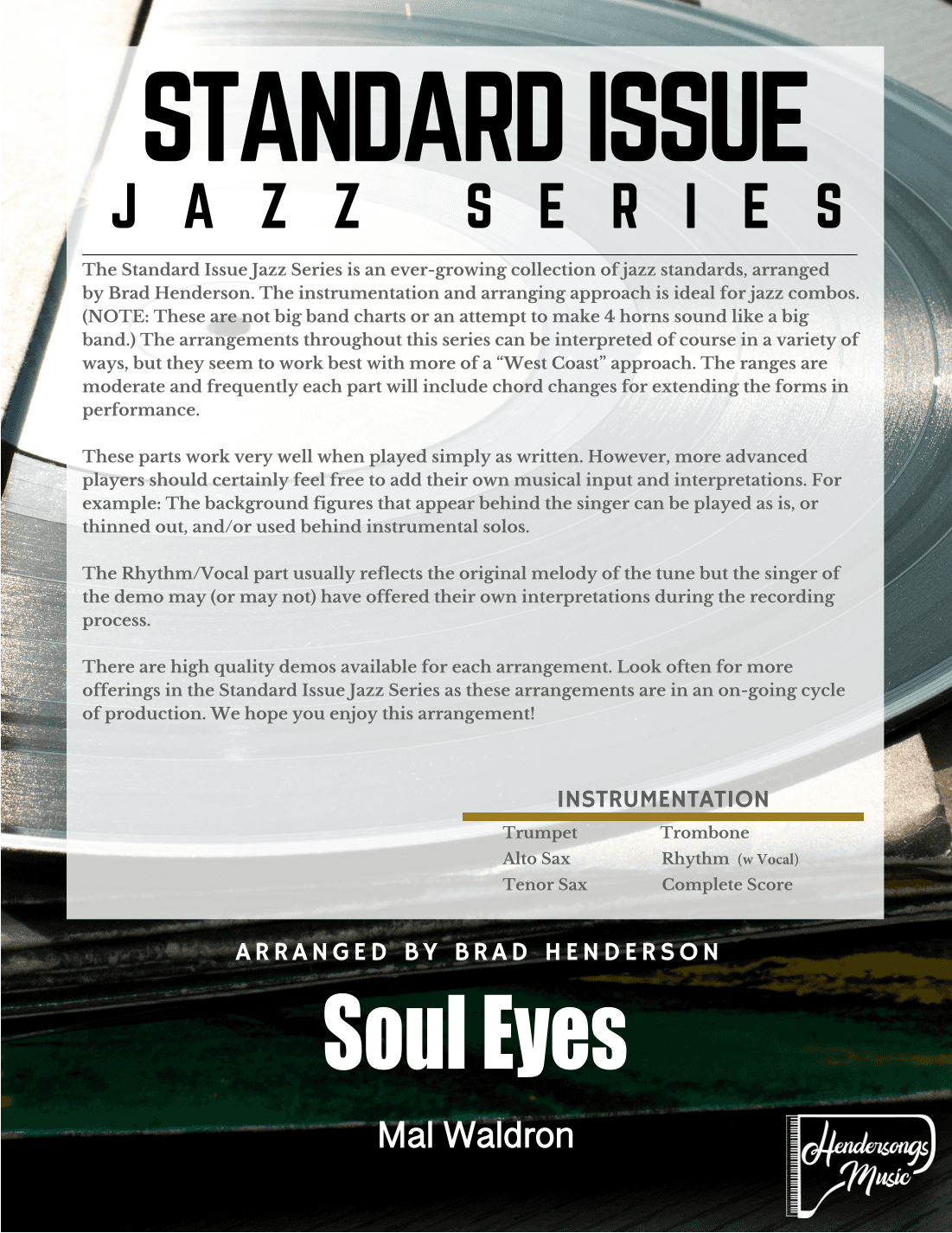 Soul Eyes (arr. Brad Henderson)