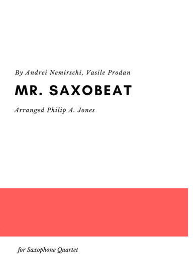 Mr Saxobeat (arr. Philip A. Jones)