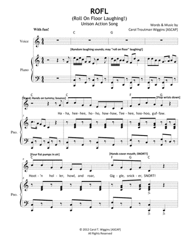 ROFL (Roll On Floor Laughing)