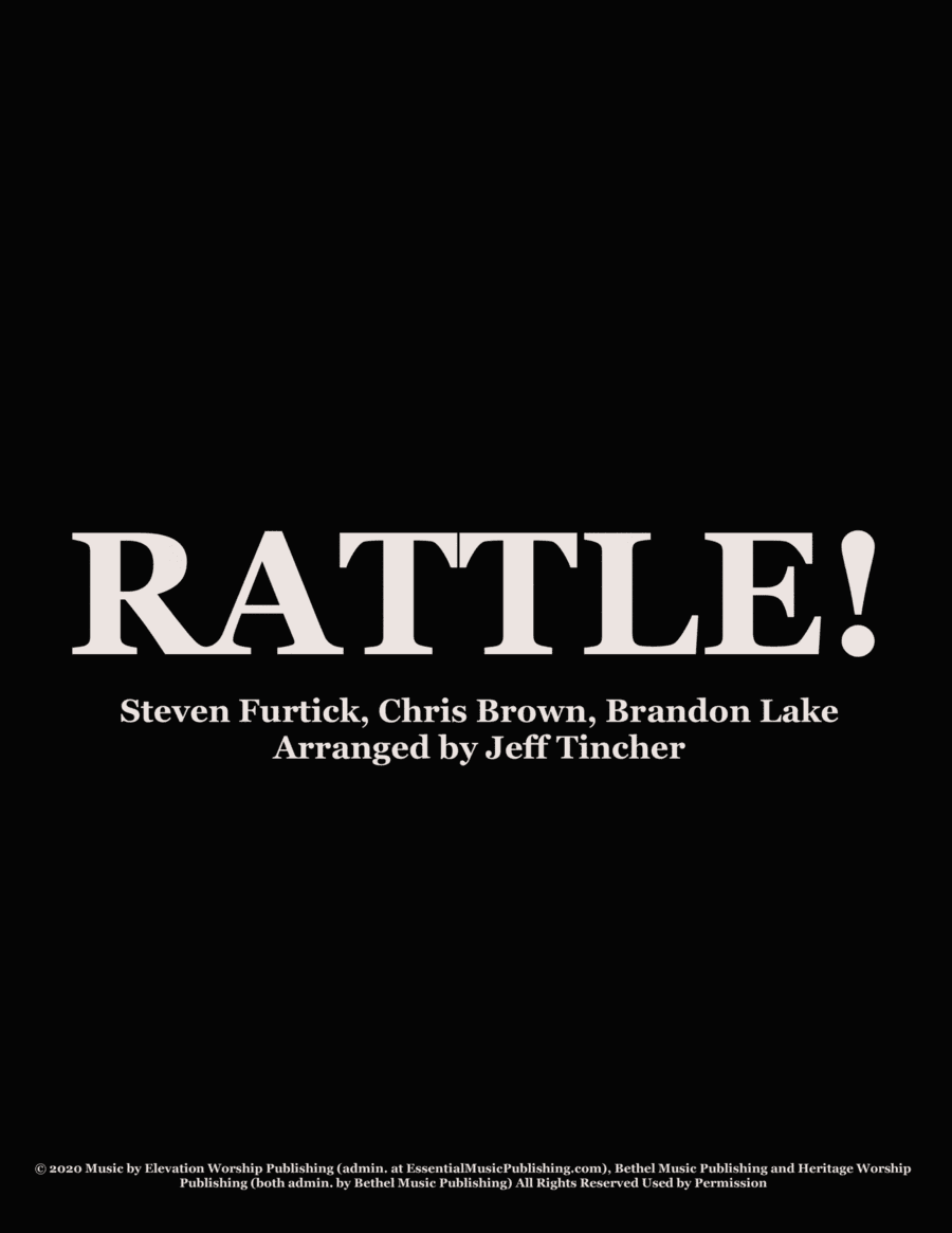 Rattle! (arr. Jeff Tincher)