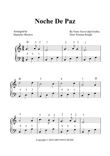 Noche De Paz (arr. Stanislav Borisov)