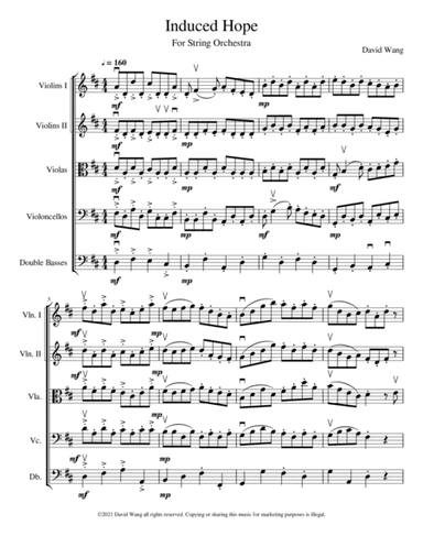 Induced Hope for String Orchestra